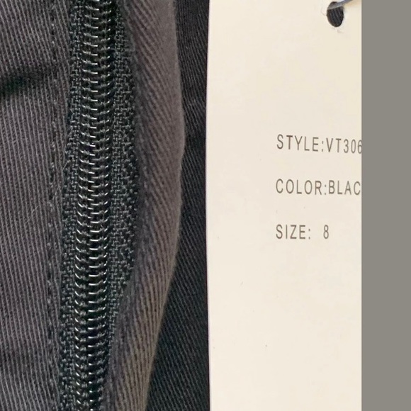 NWT VERTIGO PARIS WOMEN'S Bl STRETCH  CASUAL PANT - Picture 6 of 8